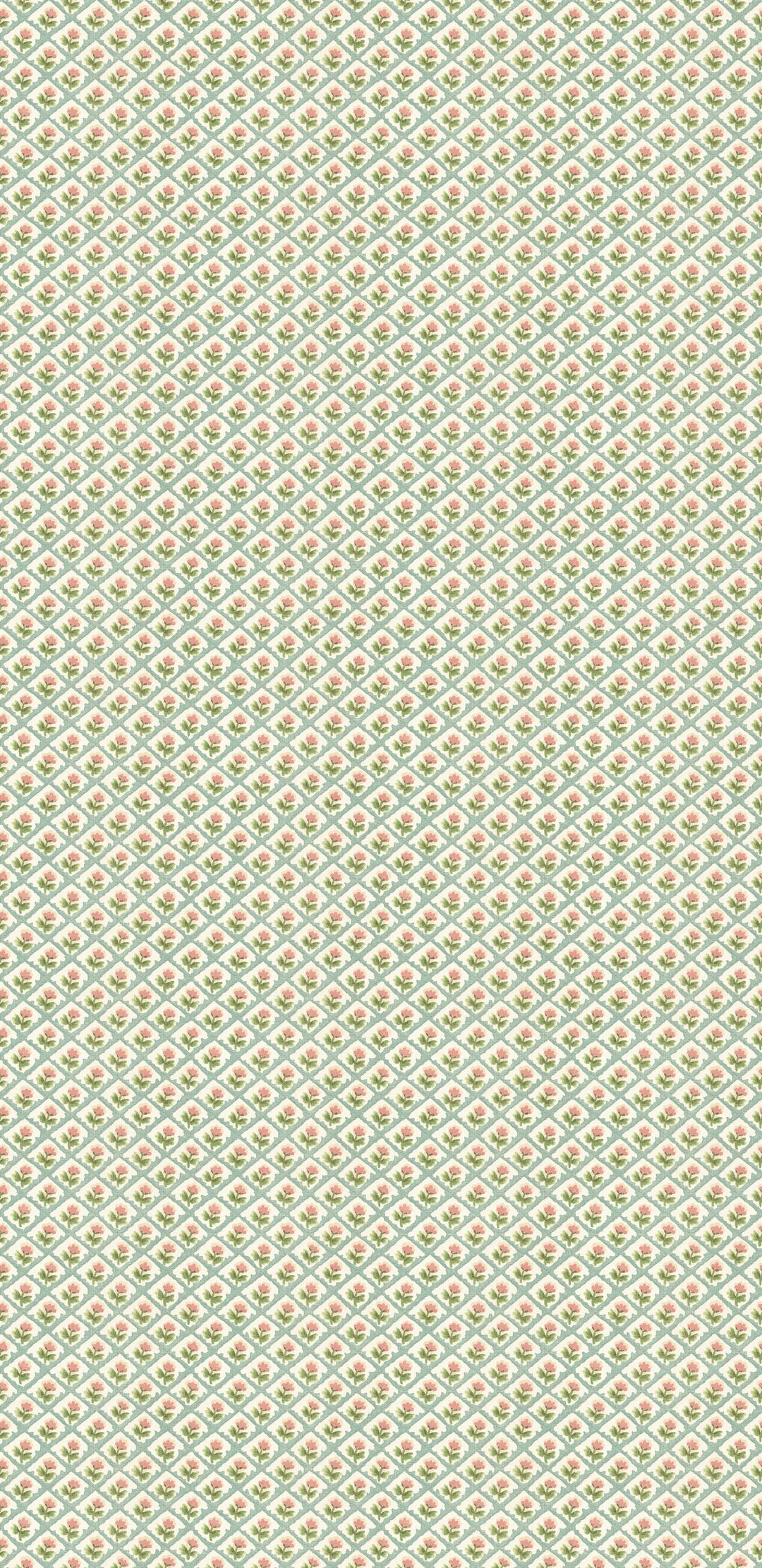 Penny - Aqua/Pink BW45156.5.0 by G P & J Baker Designer Wallcovering