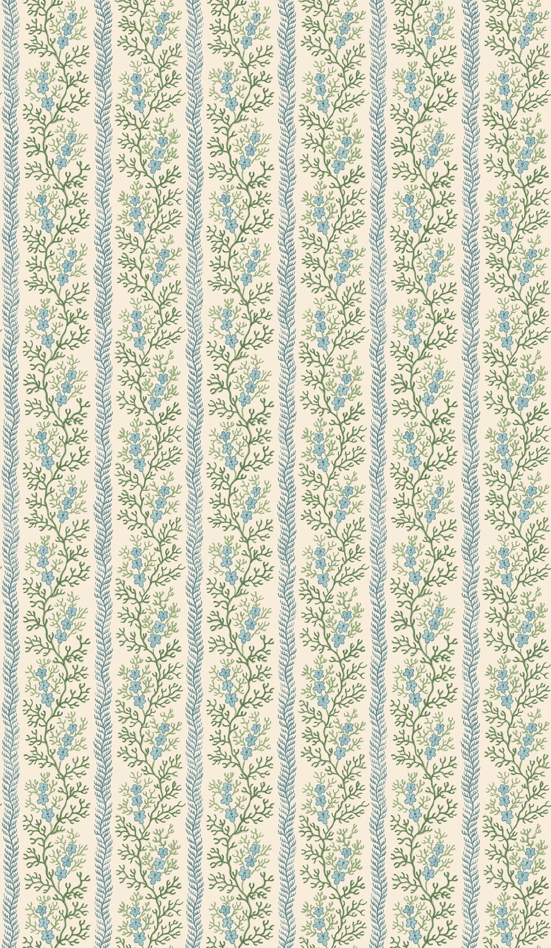 Symington - Blue BW45158.1.0 by G P & J Baker Designer Wallcovering