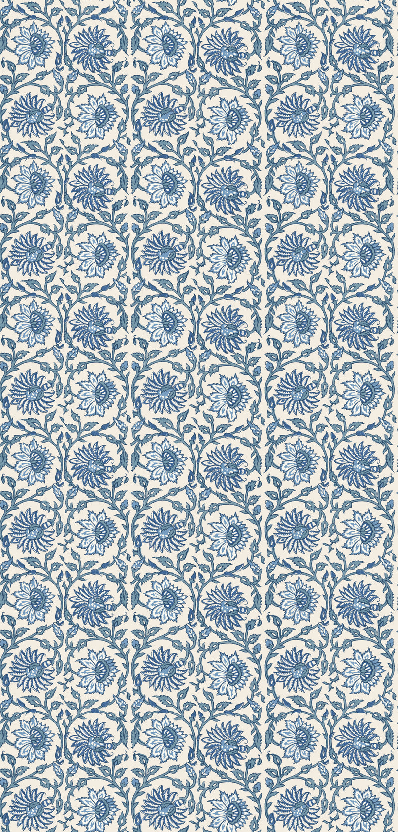 Cecily - Indigo BW45159.1.0 by G P & J Baker Designer Wallcovering