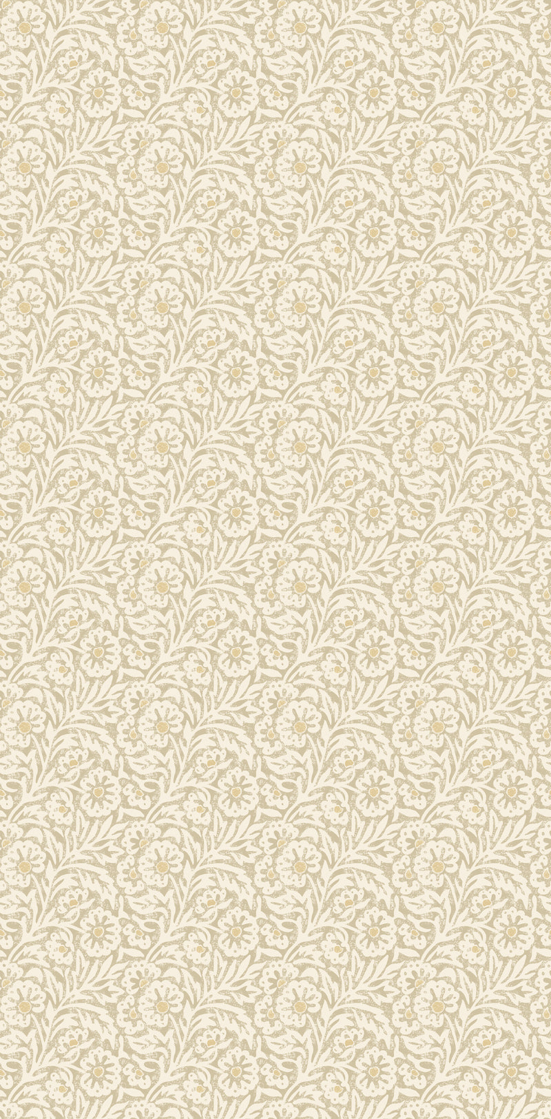 Flower Patch - Parchment BW45160.4.0 by G P & J Baker Designer Wallcovering