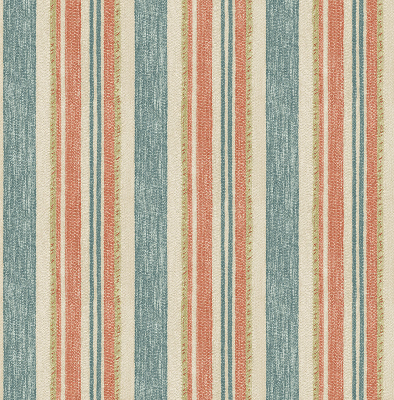 Cloudline - Teal/Spice BW45161.7.0 by G P & J Baker Designer Wallcovering