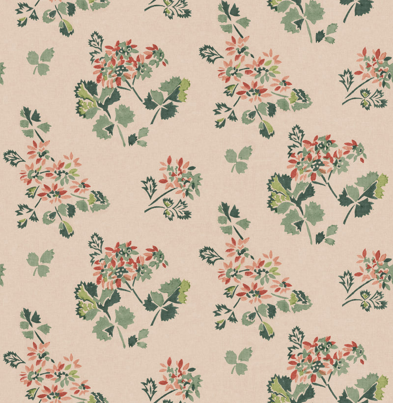 Forest Flower - Plaster BW45163.1.0 by G P & J Baker Designer Wallcovering