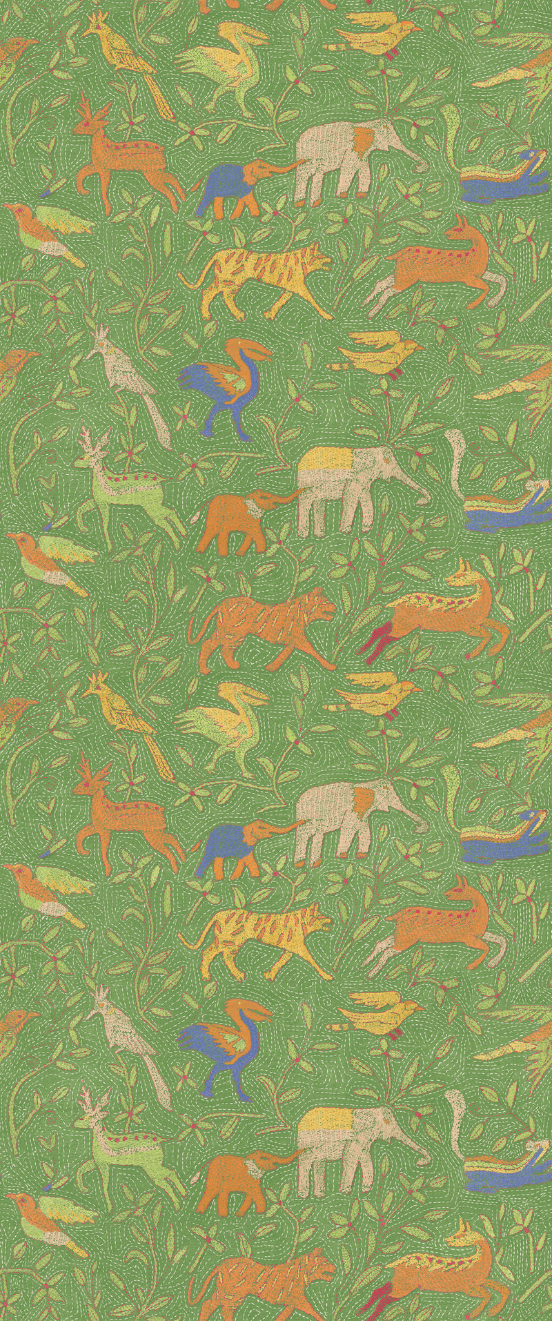 Noah'S Ark - Green BW45166.3.0 by G P & J Baker Designer Wallcovering