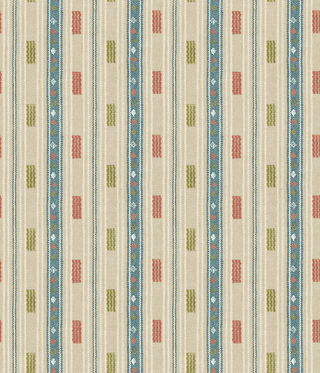 Tradewind - Teal/Spice BW45167.5.0 by G P & J Baker Designer Wallcovering