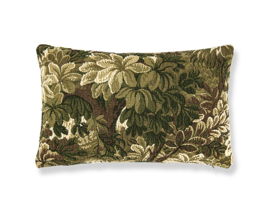 Ridge Edge Pillow 14 X 22 - Moss BZLBDK060C0036 by Scalamandre Designer Pillow