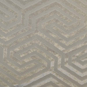 Baroque B Pearl by Europatex Designer Fabric