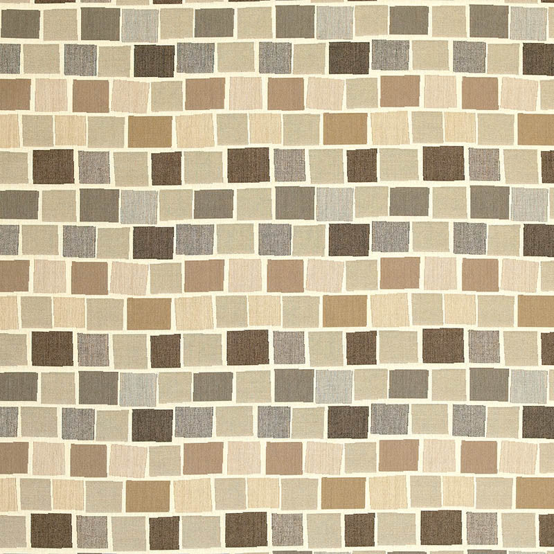45542-0000 Blox Slate by Sunbrella Designer Fabric our website for purchase 100% Sunbrella Acrylic USA (see sample) 9.9" x 8.8" repeat 54"  - Swanky Fabrics -