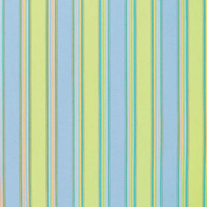 5602 Bravada Limelite by Sunbrella Designer Fabric Cushion Furniture Drapery Fabrics > Sunbrella Stripes 100% Acrylic USA or Imported 6.8" 54" - Swanky Fabrics -