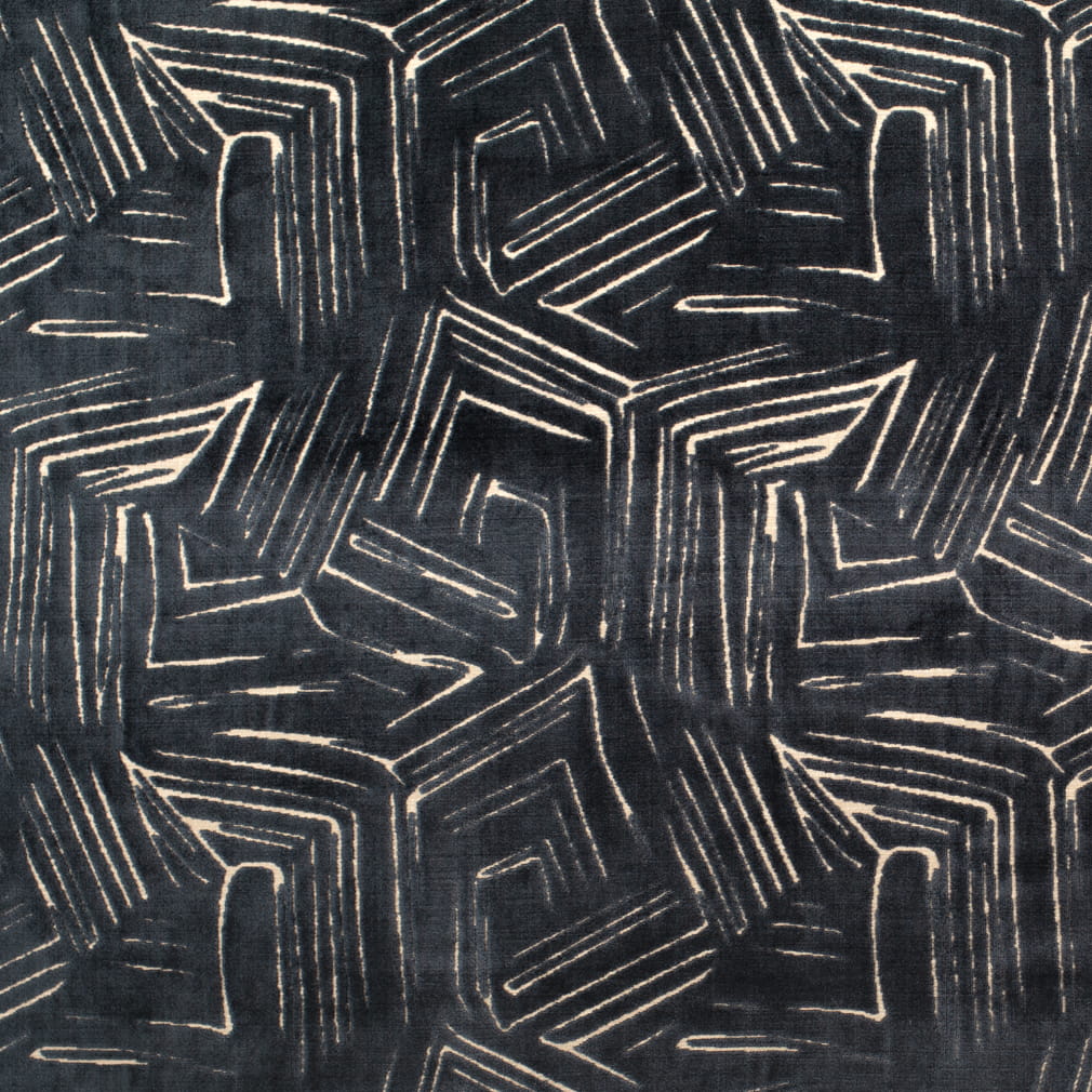 Brooke Midnight A1042-01 by 29 Park Designer Fabric