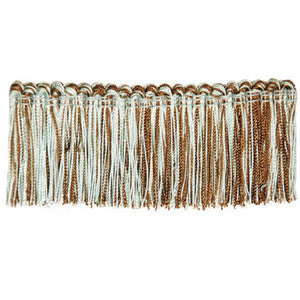 Brushed Fringe Col. 940 Espresso by Europatex Designer Fabric