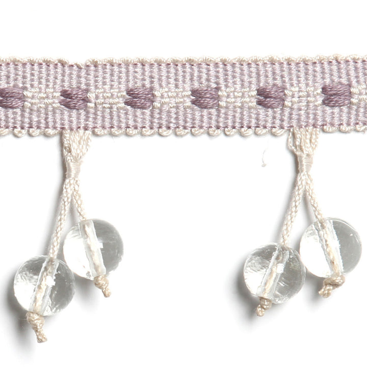Buccheri Lilac by Europatex Designer Fabric San Marino 62% Fibranne, 35% Linen, 3% Polyester 1.90 inches - Swanky Fabrics -