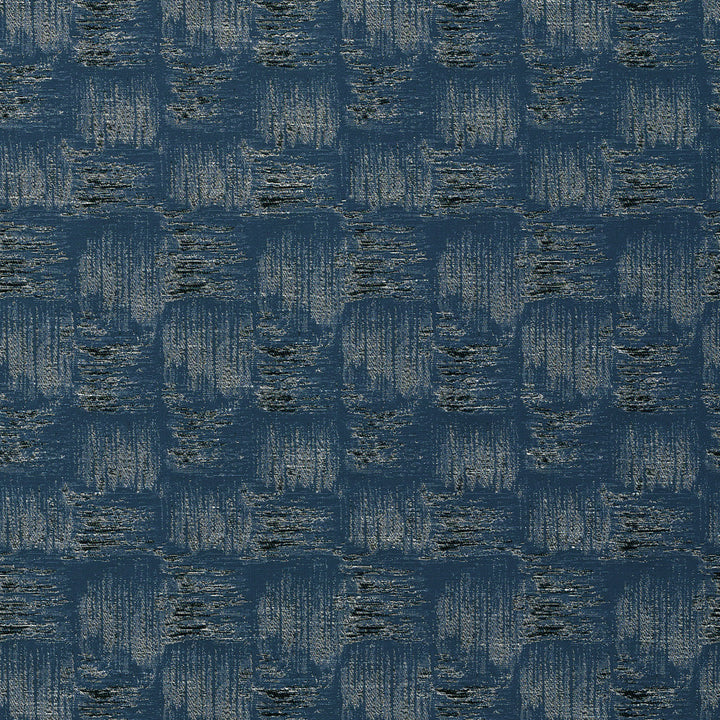 Calistoga C Dark Blue by Europatex Designer Fabric Calistoga 17% Viscos, 83% Polyester China Horizontal: 5" and Vertical: 9.9" 55" - Swanky Fabrics -