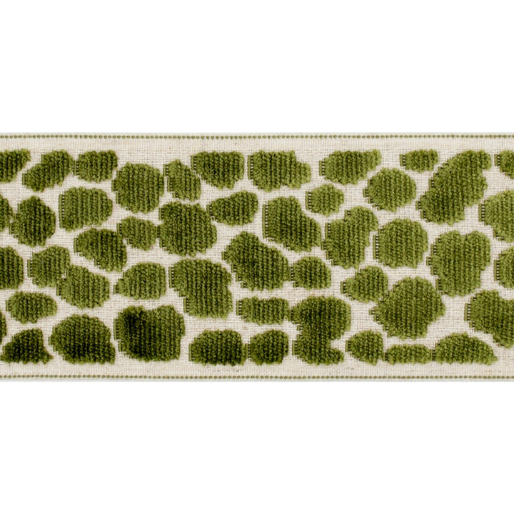 Alpas Lime by Europatex Designer Fabric Alpas 100% Polyester 3.50 inches - Swanky Fabrics -