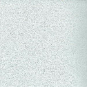 Cabana White Silver by Norbar Designer Fabric