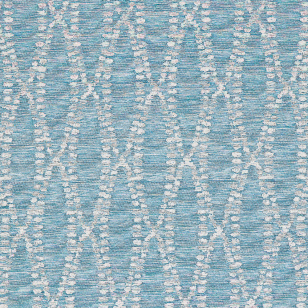 Camber Turquoise by Bella-Dura Designer Fabric  100% BELLA DURA POLYOLEFIN USA 70000 H: 3.5'' V: 7.5'' 55.5''  - Swanky Fabrics -