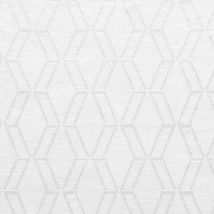 Cambridge A Pure White by Europatex Designer Fabric Cambridge 100% Polyester 5" H, 5" V 110.00 inches - Swanky Fabrics -