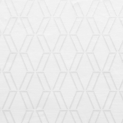 Cambridge - A - Pure White by Europatex Designer Fabric Cambridge 100% Polyester China See Sample Horizontal: N/A and Vertical: N/A 110.00 inches  - Swanky Fabrics -