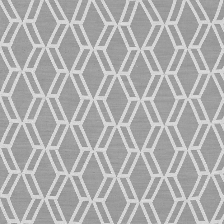 Cambridge A Gray by Europatex Designer Fabric Cambridge 100% Polyester China Horizontal: 5" and Vertical: 5" 110" - Swanky Fabrics -