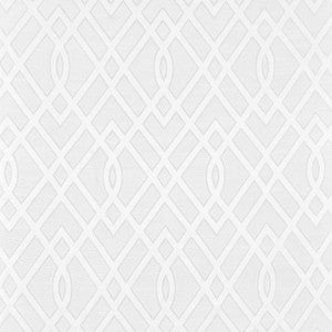 Cambridge C Pure White by Europatex Designer Fabric