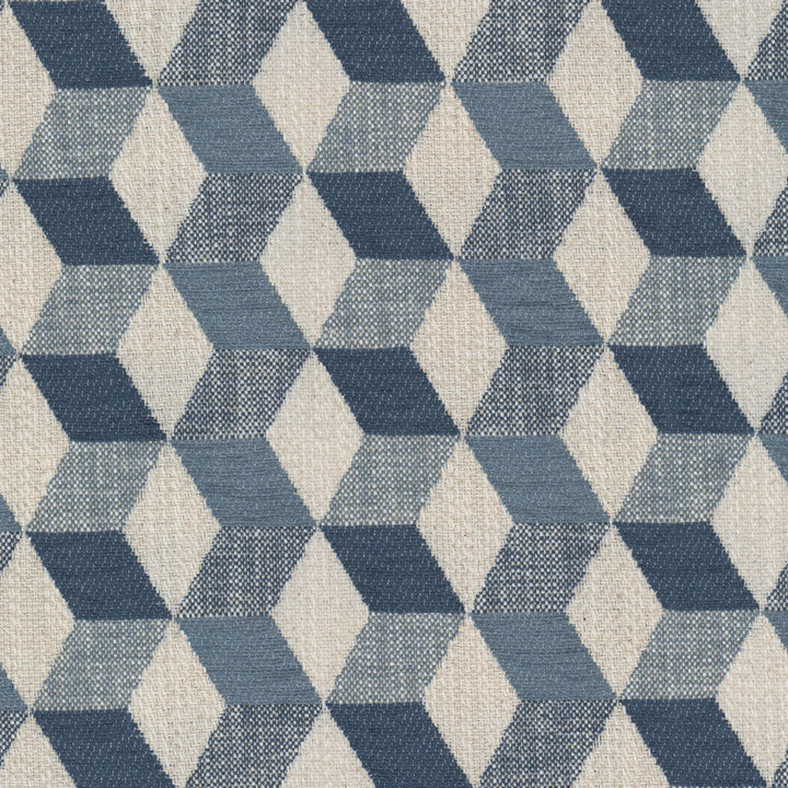 Candlewood 1 Denim by Stout Designer Fabric RAINBOW LIBRARY CADET/INDIGO 56%POL 34%COT 10%LIN INDIA Horizontal: 4.500 and Vertical: 2.625 54 in - Swanky Fabrics -