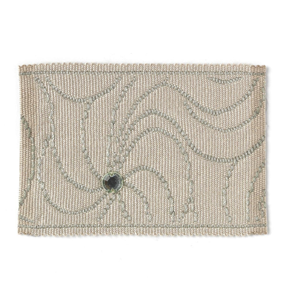 Casa 2 Seashore by Stout Trim Stout Trim Casa 2 SeashoreTrim BEDAZZLE TRIM 100%SVI CHINA </p><p>Repeat: H: 0.000, V: 0.000 2.5 in - Fabric Carolina -