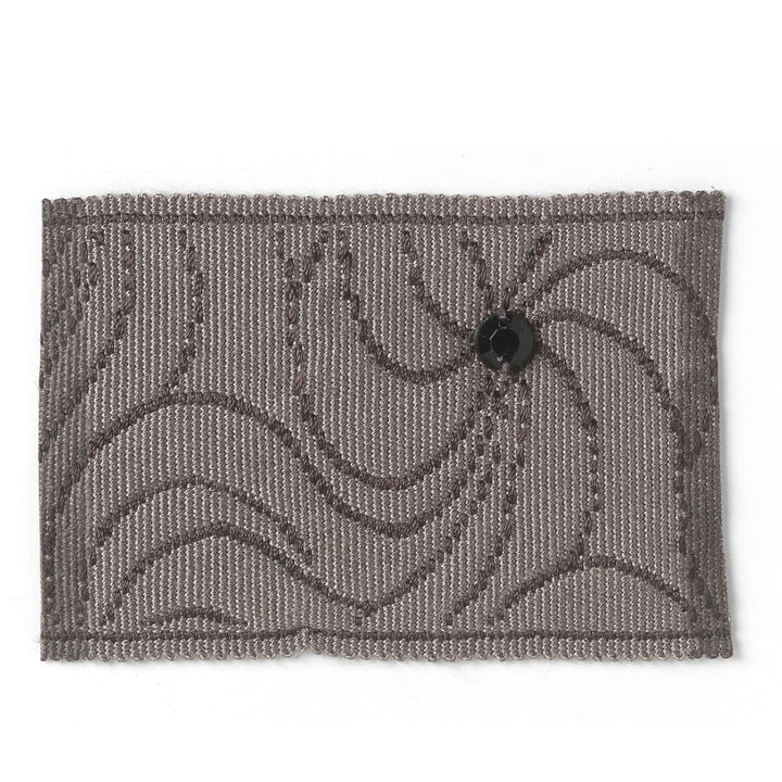 Casa 8 Charcoal by Stout Designer Trim Bedazzle Trim 100% Spun Viscose CHINA Horizontal: 0 and Vertical: 0 2.5 in - Swanky Fabrics -