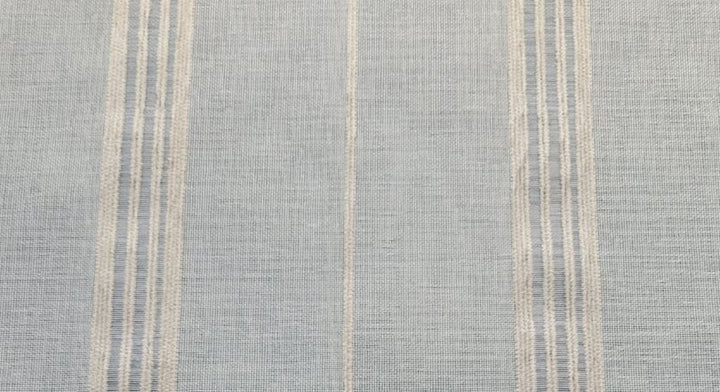 Casper Ivory by Norbar Designer Fabric SHEER MADNESS 100% POLYESTER CHINA 3 1/2"H 118 - Swanky Fabrics -