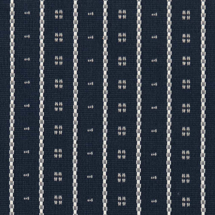 CB600-216 by Charlotte Designer Fabric Shades of Navy 100% Polyester Asia Exceeds 30,000 Wyzenbeek Rubs </p><p>Repeat: Horizontal 3" x Vertical 1.5" 54 Inches - Swanky Fabrics -