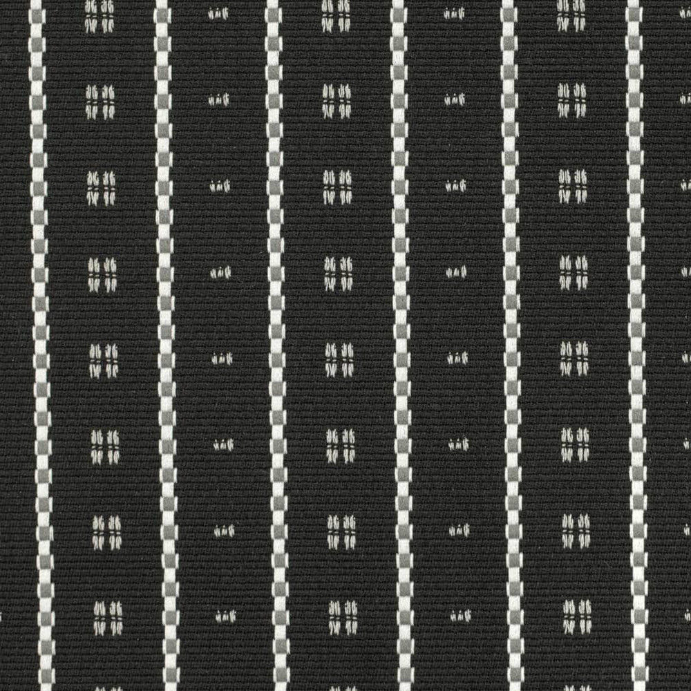 CB600-241 by Charlotte Designer Fabric Shades of Onyx 100% Polyester Asia Exceeds 30,000 Wyzenbeek Rubs (Heavy Duty) Horizontal 3" x Vertical 1.5" 54 Inches - Swanky Fabrics -
