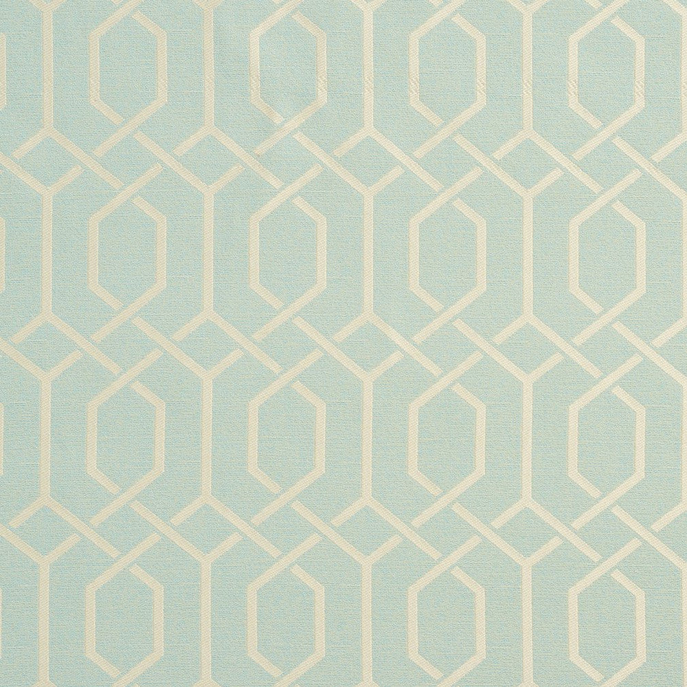CB700-192 by Charlotte Designer Fabric Shades of Teal 100% Woven Polyester Asia Exceeds 60,000 Wyzenbeek Rubs (Heavy Duty) Horizontal: 3.5" x Vertical: 4" 54 Inches - Swanky Fabrics -