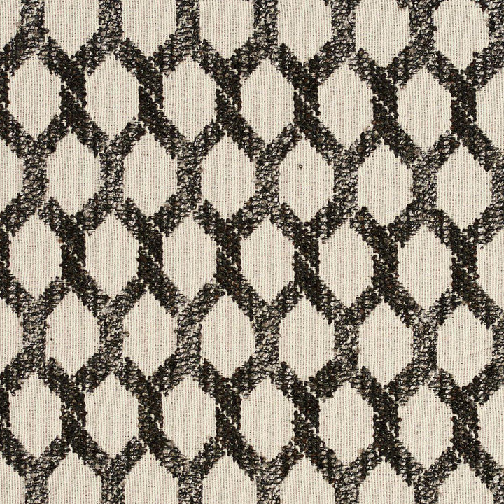 CB700-251 by Charlotte Designer Fabric Black & White 70% Olefin, 30% Polyester Made In USA Exceeds 66,000 Wyzenbeek Rubs (Heavy Duty) Horizontal: 1.5" x Vertical: 3.5" 54 Inches - Swanky Fabrics -