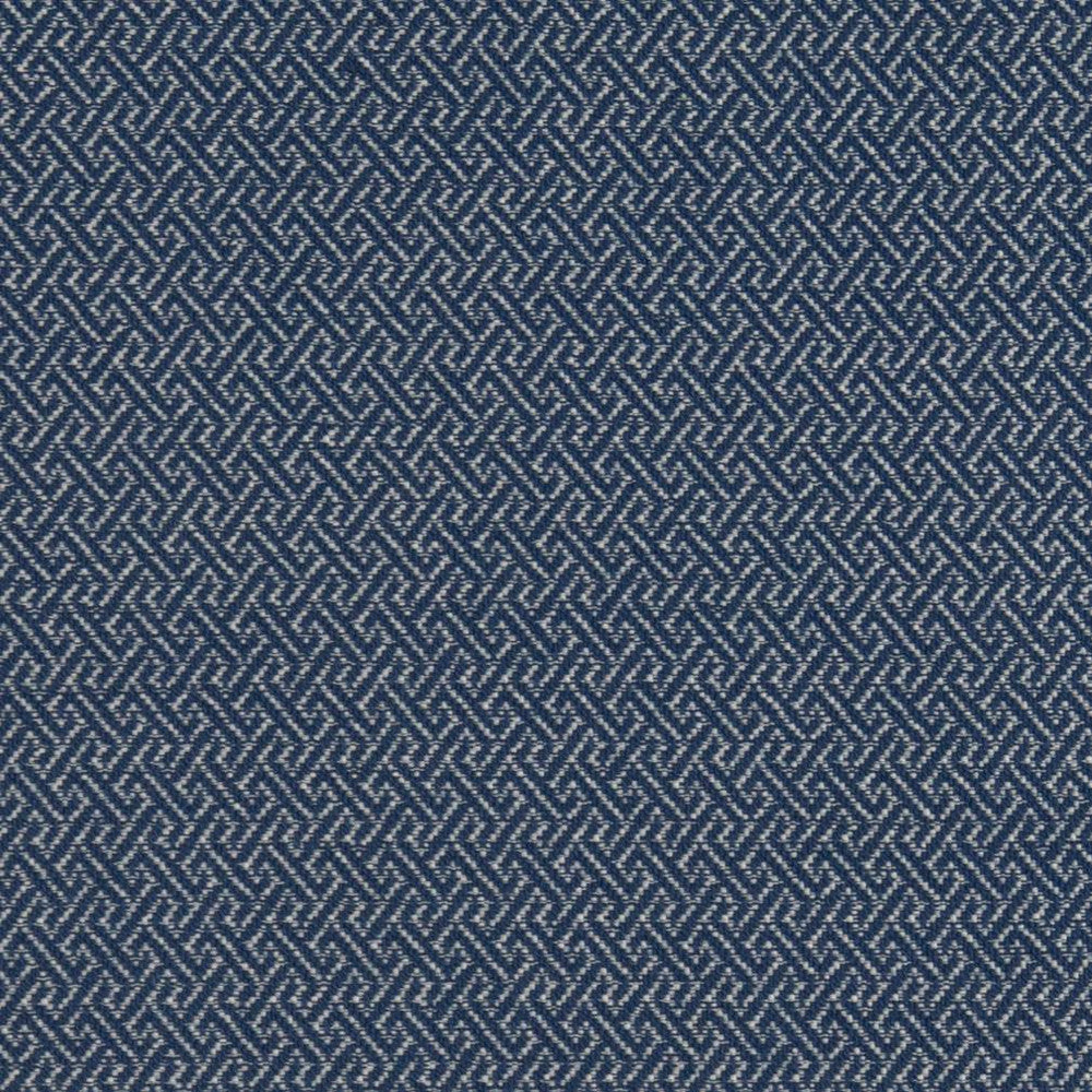 CB700-366 by Charlotte Designer Fabric Shades of Indigo 100% Polyester Made In USA Exceeds 108,000 Wyzenbeek Rubs (Heavy Duty) Horizontal 1" X Vertical 1" 54 Inches - Swanky Fabrics -