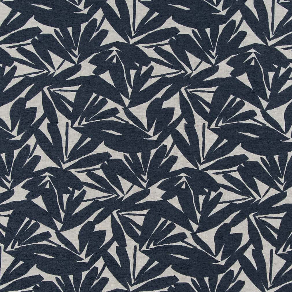CB700-477 by Charlotte Designer Fabric Shades of Navy 100% Polyester Asia Exceeds 96,000 Wyzenbeek Rubs </p><p>Repeat: Horizontal 14" x Vertical 26" 54 Inches - Swanky Fabrics -