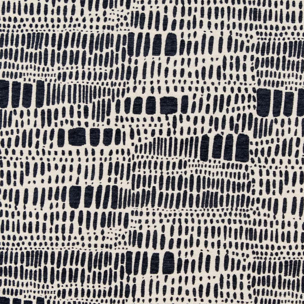CB700-482 by Charlotte Designer Fabric Shades of Navy 100% Polyester Asia Exceeds 30,000 Wyzenbeek Rubs </p><p>Repeat: Horizontal 14" x Vertical 11.5" 54 Inches - Swanky Fabrics -