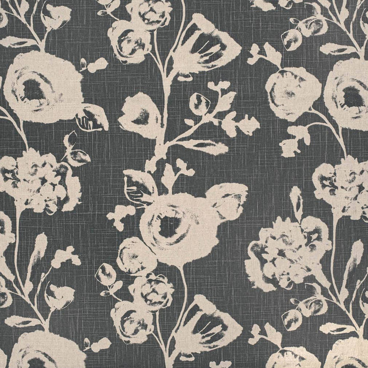 CB700-534 by Charlotte Designer Fabric Shades of Onyx 70% Cotton, 30% Linen Asia Exceeds 30,000 Wyzenbeek Rubs (Heavy Duty) Horizontal 27" x Vertical 25" 54 Inches - Swanky Fabrics -