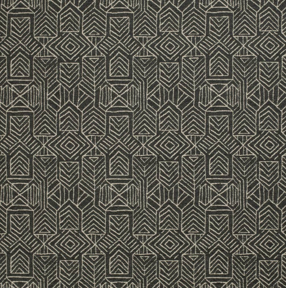 CB700-556 by Charlotte Designer Fabric Shades of Onyx 100% Polyester Asia Exceeds 30,000 Wyzenbeek Rubs (Heavy Duty) Horizontal 7.5" x Vertical 7.5" 54 Inches - Swanky Fabrics -