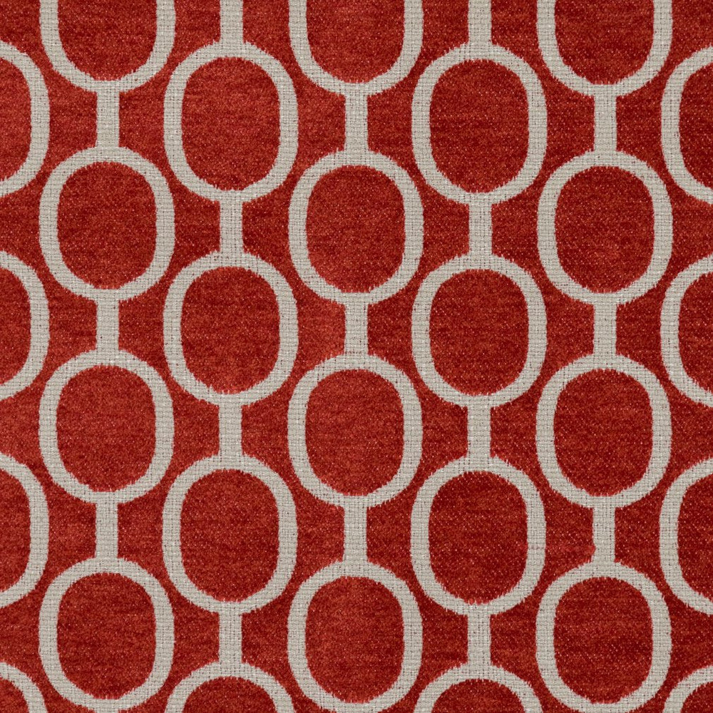 CB800-106 by Charlotte Designer Fabric Shades of Coral 82% Polyester, 13% Cotton, 5% Acrylic Spain Exceeds 60,000 Wyzenbeek Rubs (Heavy Duty) Horizontal: 3.5" x Vertical: 2.5" 54 Inches - Swanky Fabrics -