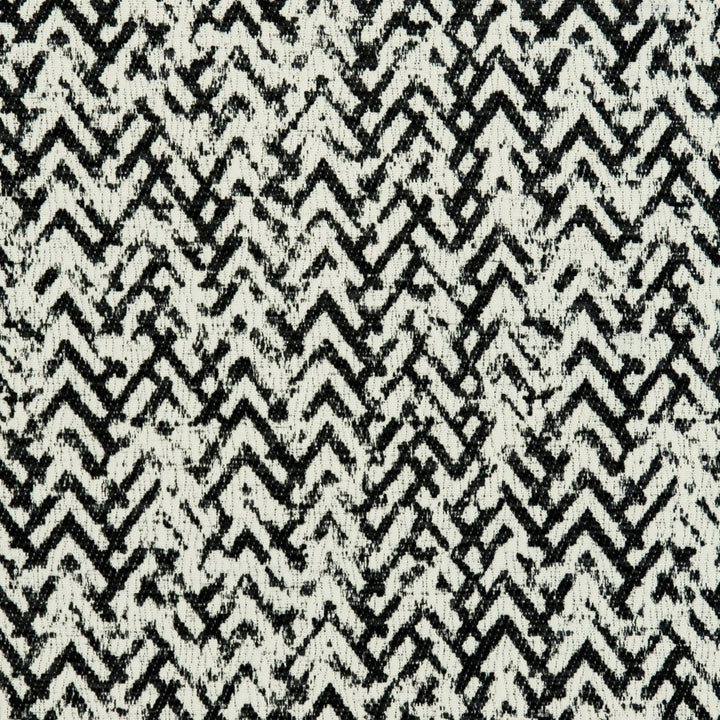 CB800-116 by Charlotte Designer Fabric Black & White 100% Woven Polyester Asia Exceeds 30,000 Wyzenbeek Rubs (Heavy Duty) </p><p>Repeat: Horizontal: 7" x Vertical: 7" 54 Inches - Swanky Fabrics -