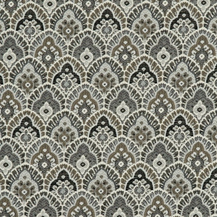 CB800-120 by Charlotte Designer Fabric Black & White 36% Polyester, 32% Acrylic, 32% Cotton Spain Exceeds 30,000 Wyzenbeek Rubs (Heavy Duty) </p><p>Repeat: Horizontal: 3.5" x Vertical: 5" 54 Inches - Swanky Fabrics -