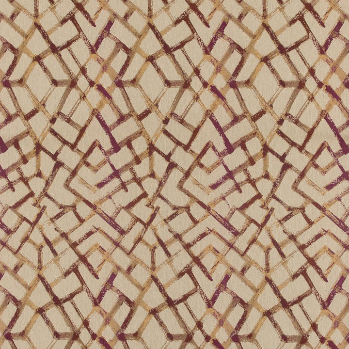 CB800-154 by Charlotte Designer Fabric Shades of Burgundy 42% Polyester, 31% Olefin, 27% Cotton Made In USA Exceeds 66,000 Wyzenbeek Rubs (Heavy Duty) Horizontal 28.5" x Vertical 13" 54 Inches - Swanky Fabrics -