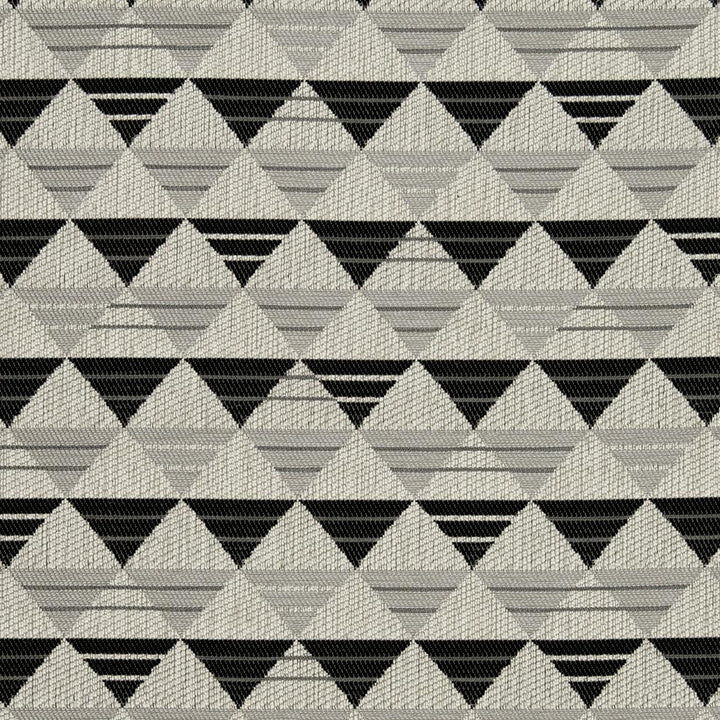 CB800-164 by Charlotte Designer Fabric Shades of Graphite 100% Woven Polyester Asia Exceeds 100,000 Wyzenbeek Rubs (Heavy Duty) Horizontal 9.5" x Vertical 11.5" 54 Inches - Swanky Fabrics -