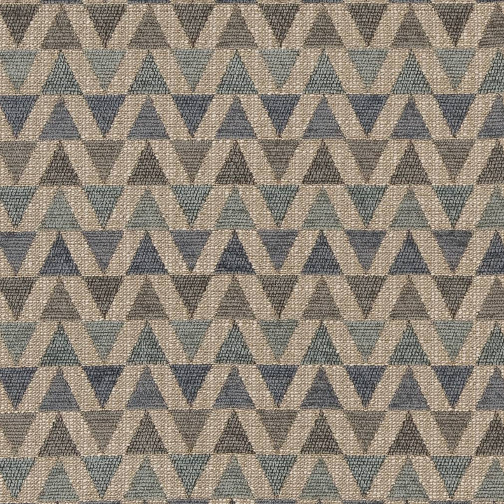 CB800-210 by Charlotte Designer Fabric Shades of Indigo 100% Woven Polyester China Exceeds 50,000 Wyzenbeek Rubs (Heavy Duty) Horizontal 1.75" x Vertical 5.75" 54 Inches - Swanky Fabrics -