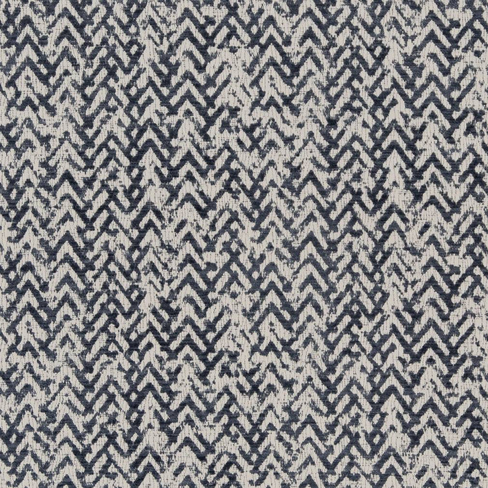 CB800-215 by Charlotte Designer Fabric Shades of Indigo 100% Woven Polyester China Exceeds 30,000 Wyzenbeek Rubs (Heavy Duty) Horizontal 7" x Vertical 7" 54 Inches - Swanky Fabrics -