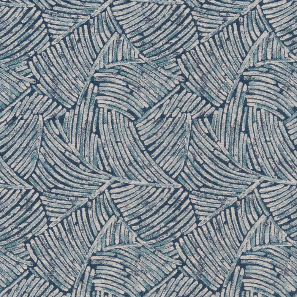 CB800-221 by Charlotte Designer Fabric Shades of Indigo 100% Woven Polyester China Exceeds 30,000 Wyzenbeek Rubs (Heavy Duty) Horizontal 7" x Vertical 9" 54 Inches - Swanky Fabrics -