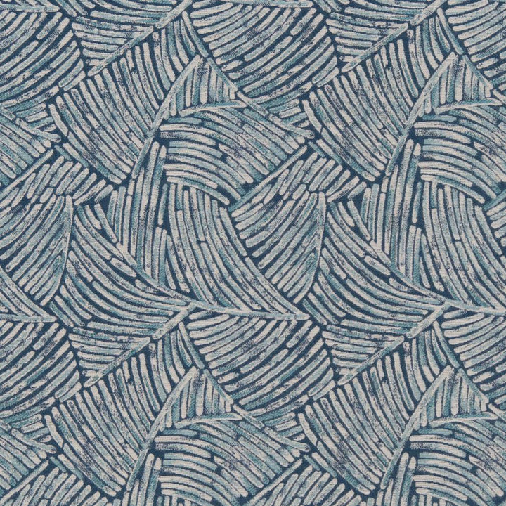 CB800-221 by Charlotte Designer Fabric Shades of Indigo 100% Woven Polyester China Exceeds 30,000 Wyzenbeek Rubs (Heavy Duty) Horizontal 7" x Vertical 9" 54 Inches - Swanky Fabrics -
