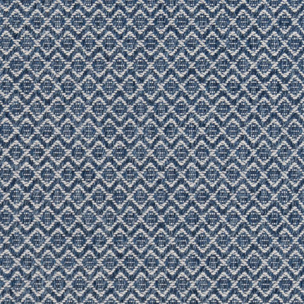 CB800-224 by Charlotte Designer Fabric Shades of Indigo 63% Olefin, 33% Cotton, 4% Polyester Made In USA Exceeds 60,000 Wyzenbeek Rubs (Heavy Duty) </p><p>Repeat: Horizontal: 1" X Vertical: 1.5" 54 Inches - Swanky Fabrics -
