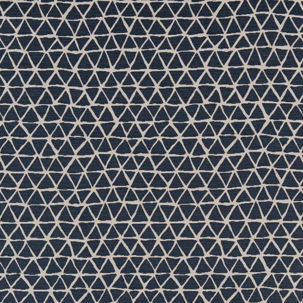 CB800-228 by Charlotte Designer Fabric Shades of Indigo 100% Woven Polyester China Exceeds 200,000 Wyzenbeek Rubs (Heavy Duty) Horitzontal 14.5" x Vertical 14.5" 54 Inches - Swanky Fabrics -