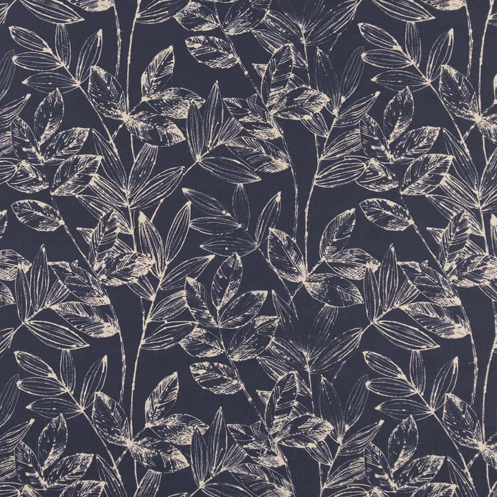 CB800-339 by Charlotte Designer Fabric Shades of Navy 85% Polyester, 15% Linen Asia Exceeds 30,000 Wyzenbeek Rubs </p><p>Repeat: Horizontal 27" x Vertical 25" 54 Inches - Swanky Fabrics -