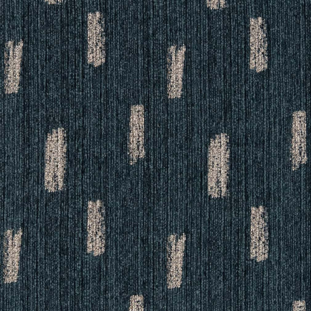 CB800-341 by Charlotte Designer Fabric Shades of Navy 55% Cotton, 45% Polyester Asia Exceeds 30,000 Wyzenbeek Rubs </p><p>Repeat: Horizontal 8.25" x Vertical 9.5" 54 Inches - Swanky Fabrics -