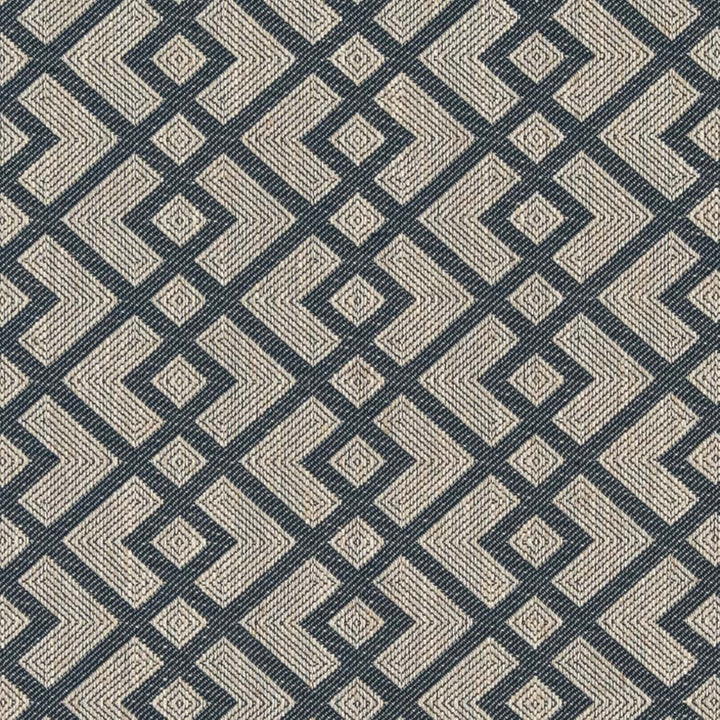 CB800-348 by Charlotte Designer Fabric Shades of Navy 64% Polyester, 29% Rayon, 7% Linen Asia Exceeds 120,000 Wyzenbeek Rubs </p><p>Repeat: Horizontal 4.5" x Vertical 2" 54 Inches - Swanky Fabrics -